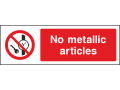 No Metallic Articles - Landscape